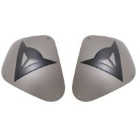 Dainese KIT SHOULDER SPORT ALU výměnné kovové ramenní kryty černé/aluminium